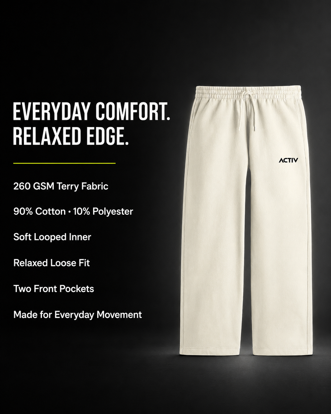Essential Off White Sweatpant - Image 6