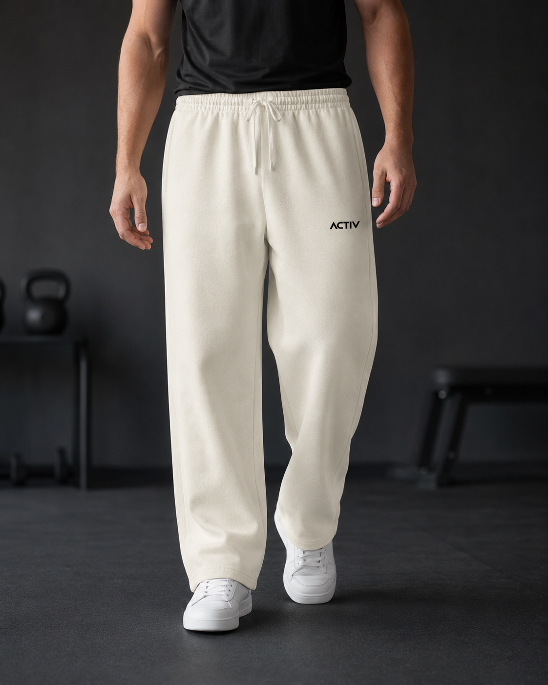 Essential Off White Sweatpant - Image 2