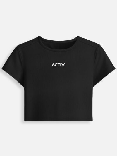 Black ACTIV Baby Tee